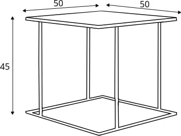Stolik 50 Walt Solid Wood
