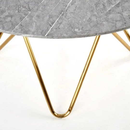 Stół z okrągłym blatem Bonello
