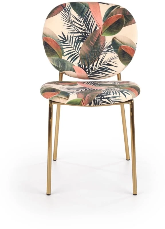 Stylowe krzesło tapicerowane do jadalni K-398