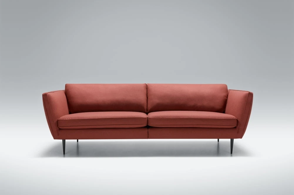 Sofa 4-osobowa Teddy (wersja z dwoma poduszkami siedziskowymi)