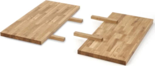 Przedłużka blatu 90x45 drewniana do stołu APEX 160