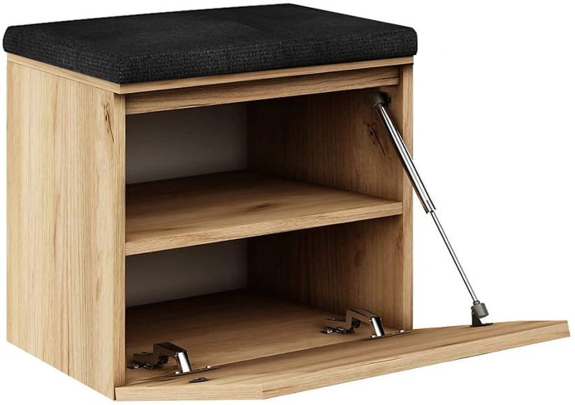 Moderní botník se sedákem do předsíně Megan 1