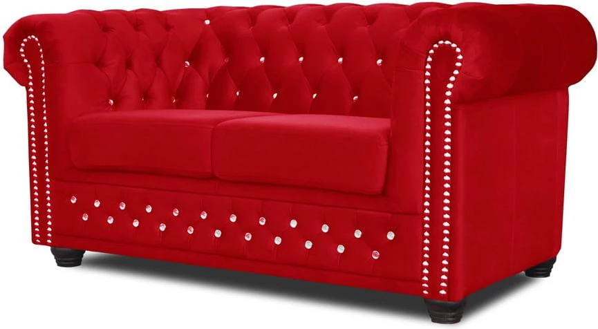 Sofa 2-osobowa bezfunkcyjna Chesterfield York Blink