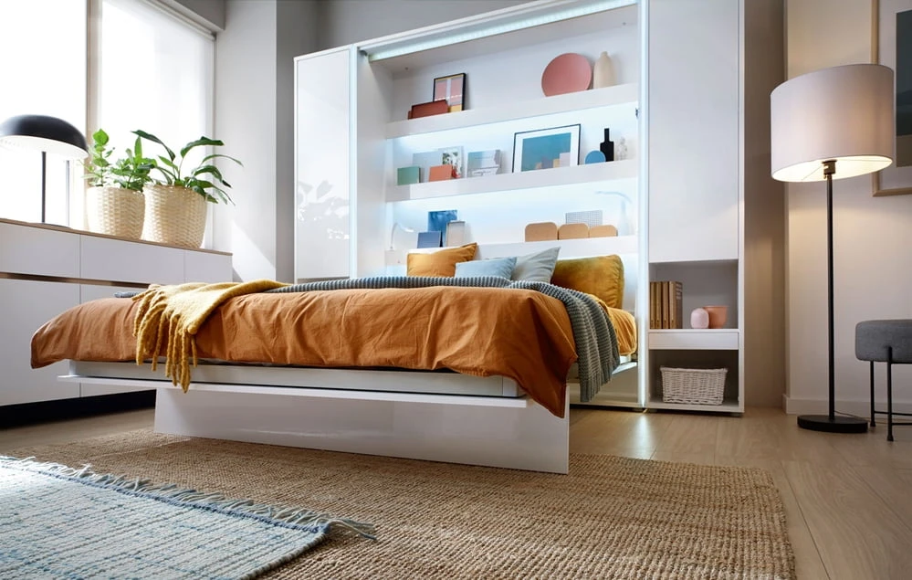 Sklápěcí postel nízká 140 Bed Concept