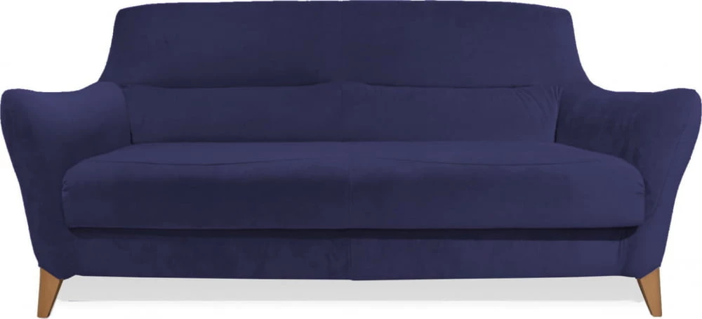 Elegantní čalouněná 3-místná pohovka pro každodenní spaní s matrací do obývacího pokoje Orchis
