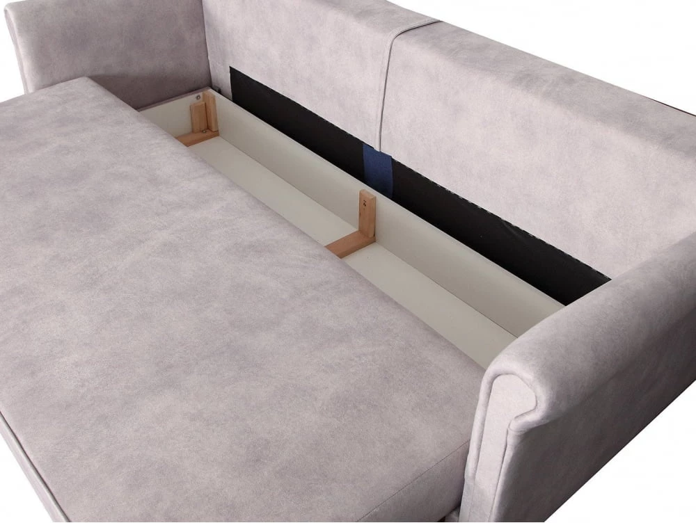 3-osobowa sofa Columbus z funkcją spania typu DL i pojemnikiem na pościel
