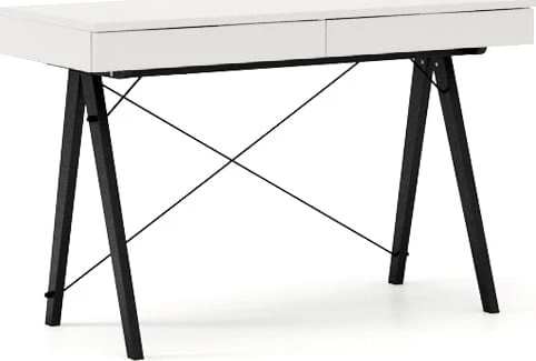 Psací stůl 120x60 Basic Black/White