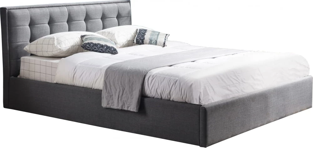 Pohodlná postel 120 s úložným prostorem na lůžkoviny do ložnice Padva