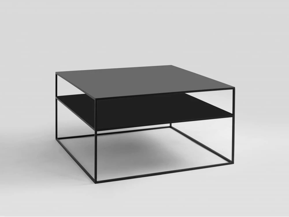 Konferenční stolek na kovových rámech do obývacího pokoje Tensio 2 Floor 80