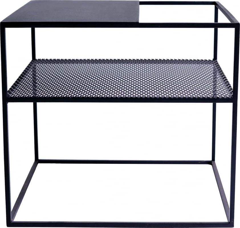 Konferenční stolek na kovových rámech do obývacího pokoje 50x50 Matrix