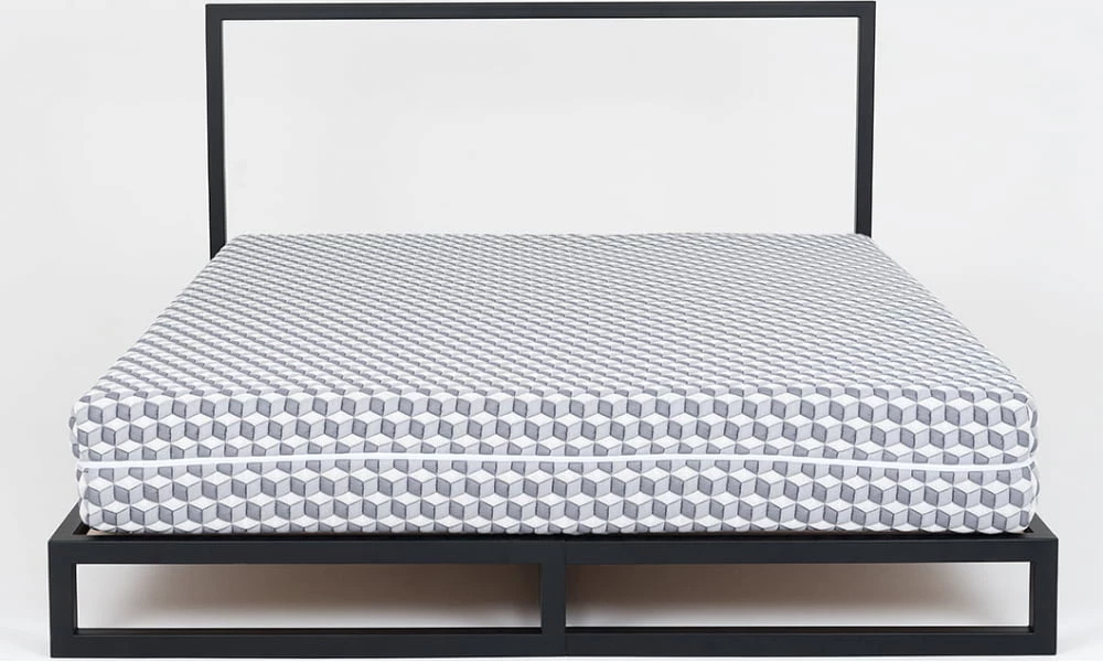 Dvoulůžková postel 180 na kovových rámech Imagin