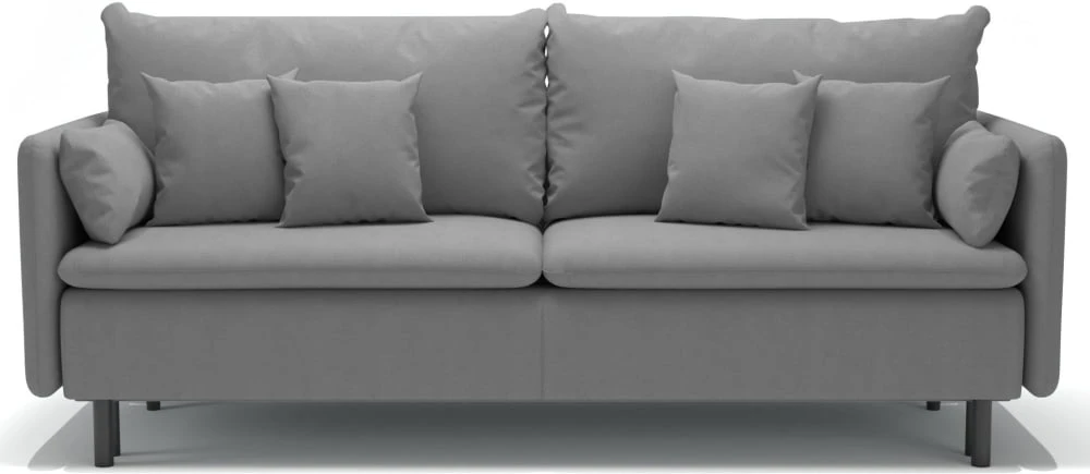 Sofa 3-osobowa Asti z pojemnikiem na pościel i funkcją spania