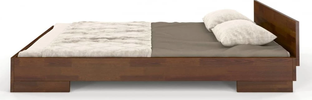 Dřevěná postel borovicová 180 do ložnice Spectrum nízká