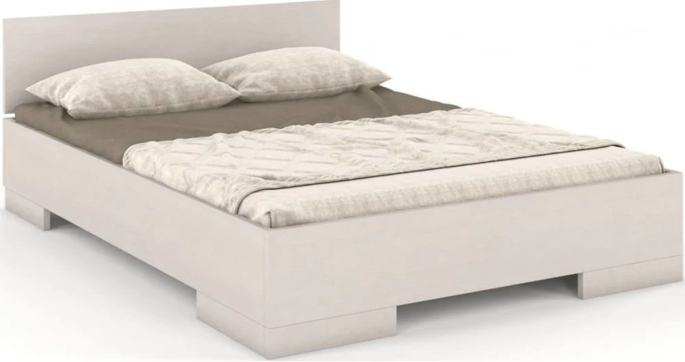 Dřevěná postel borovicová 140 s úložným prostorem do ložnice Spectrum maxi long