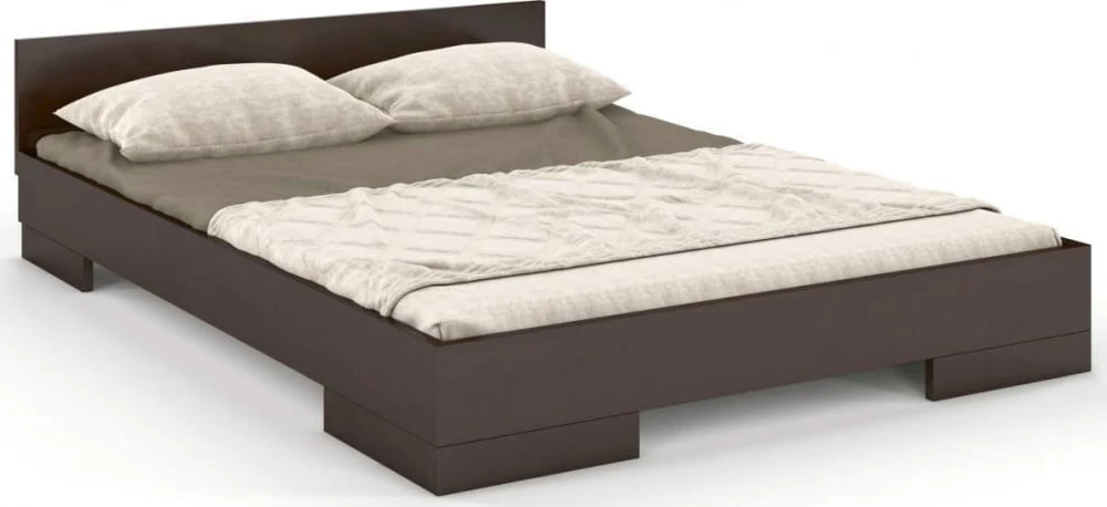 Łóżko drewniane bukowe do sypialni Spectrum 160 long