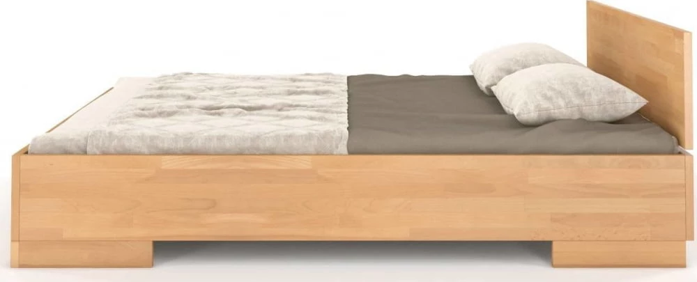 Łóżko drewniane bukowe do sypialni Spectrum 120 maxi