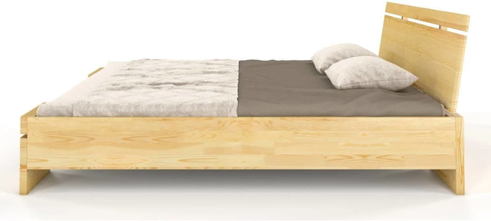 Łóżko drewniane sosnowe do sypialni Sparta maxi 140
