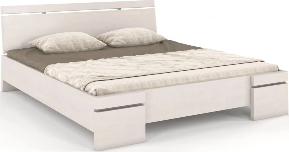 Łóżko drewniane bukowe do sypialni Sparta maxi 200