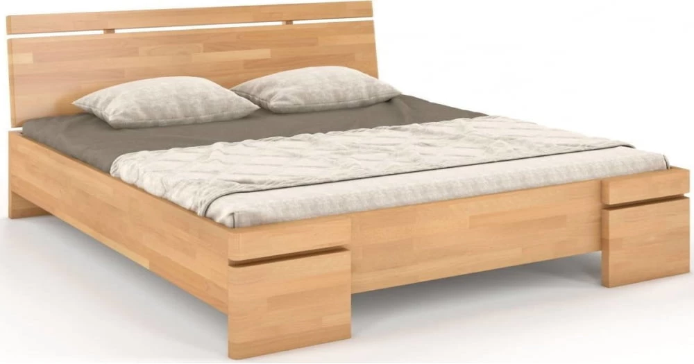 Łóżko drewniane bukowe do sypialni Sparta maxi & long 160