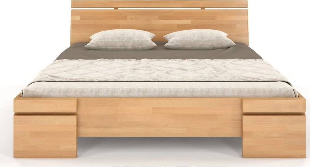 Dřevěná postel buková 160 do ložnice Sparta maxi & long