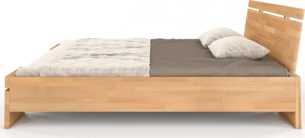 Łóżko drewniane bukowe do sypialni Sparta maxi & long 200