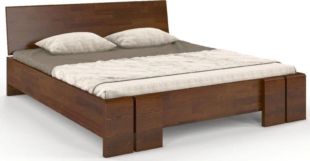 Łóżko drewniane sosnowe do sypialni Vestre maxi & long 160
