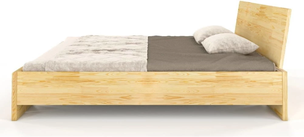 Łóżko drewniane sosnowe ze skrzynią na pościel Vestre maxi & st 140