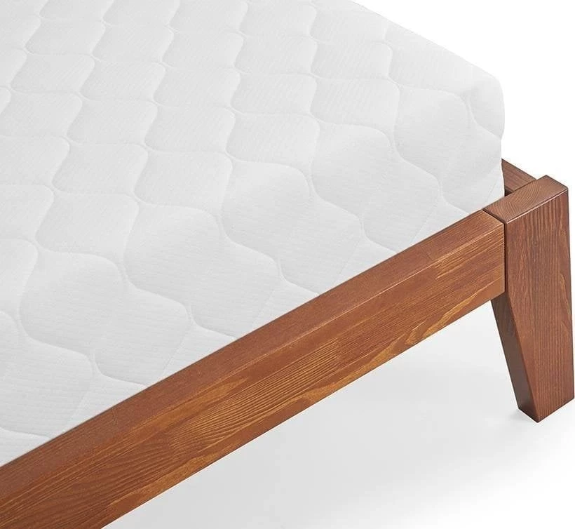 Łóżko 180 drewniane sosnowe do sypialni Agava