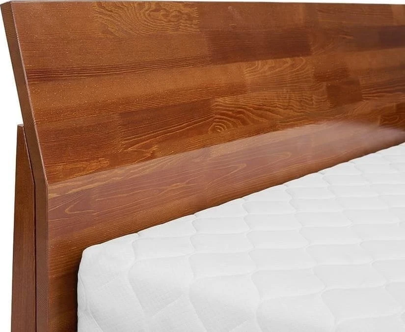 Łóżko 200 drewniane sosnowe do sypialni Agava
