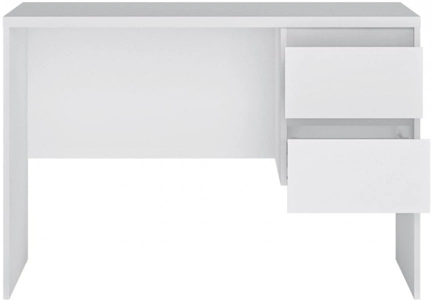 Prostorný psací stůl, hloubka 65 cm, se zásuvkami Fribo