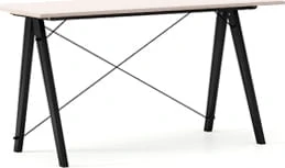 Psací stůl 120x60 Slim Black / White