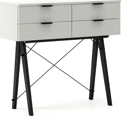 Konzolový stolek Maxi Black/White