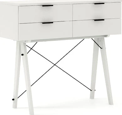 Konzolový stolek Maxi Black/White