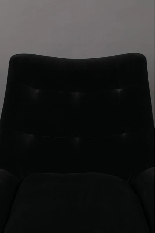 Fotel czarny Glodis