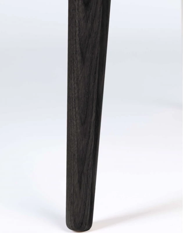 Stolik drewno kauczukowe czarne Barbier