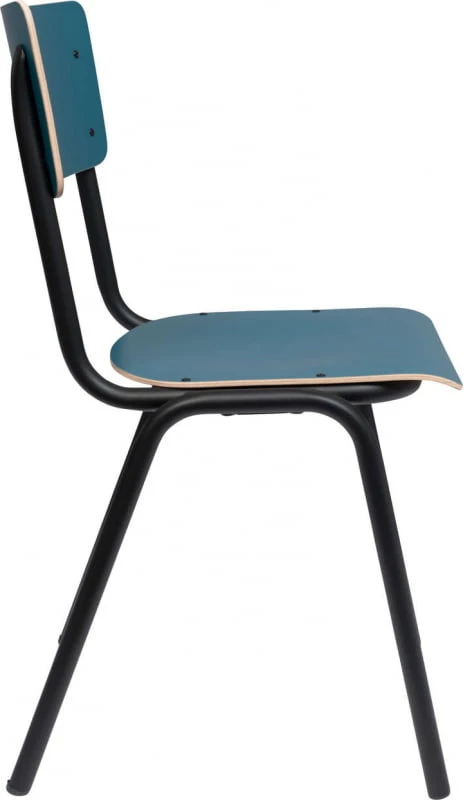 Krzesło niebieskie mat Back to school