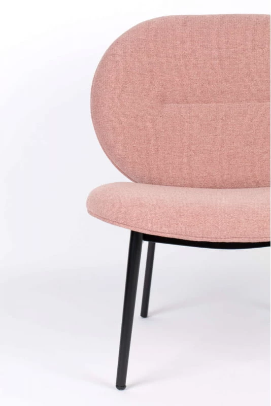 Fotel różowy Spike