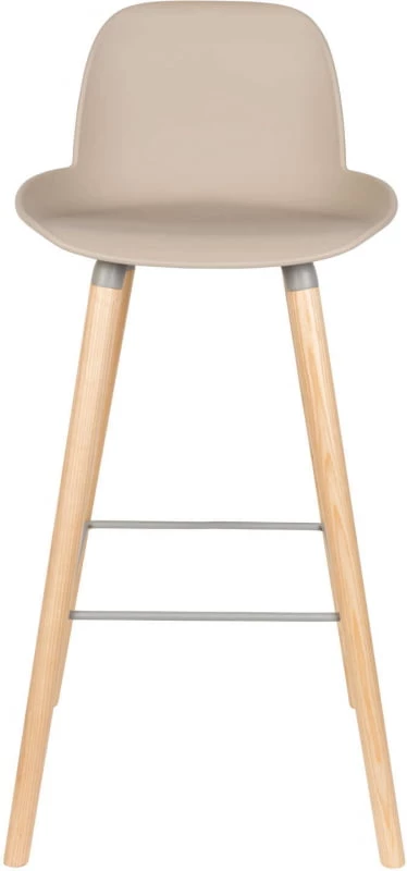 Krzesło barowe taupe Albert Kuip