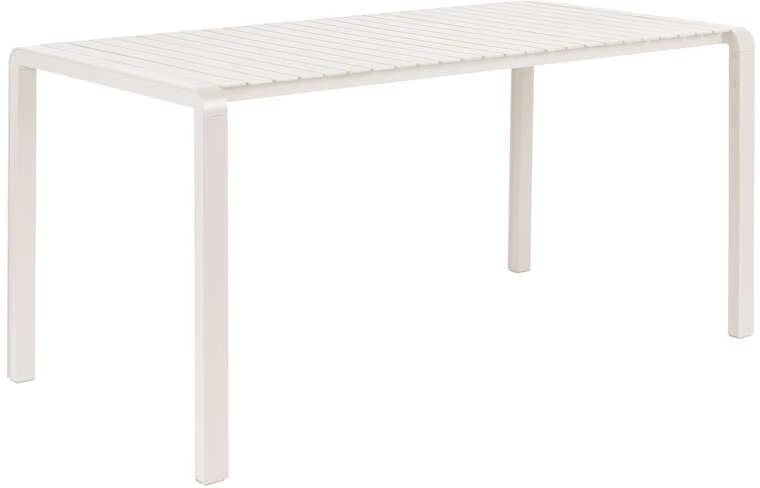 Stół ogrodowy Vondel 168,5x87 biały