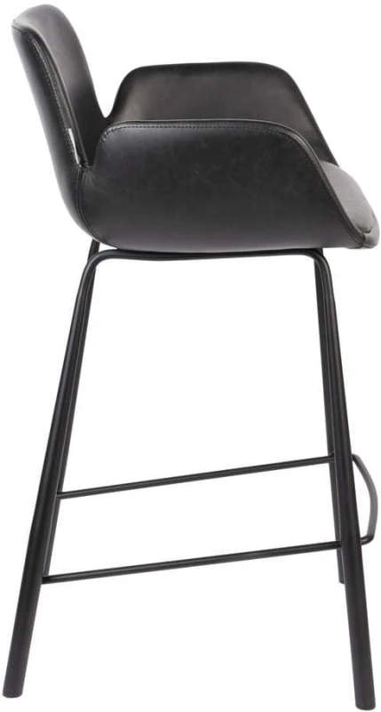 Krzesło barowe Brit LL czarne