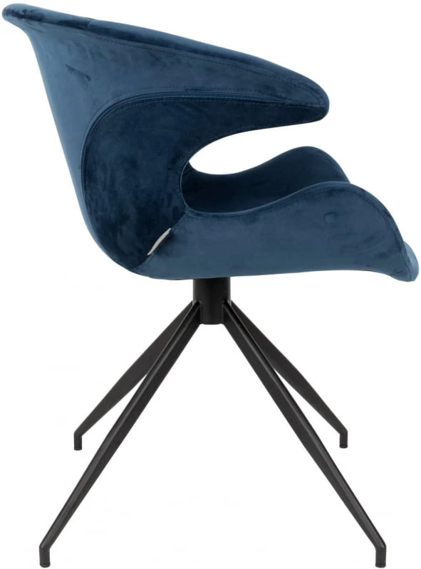 Fotel Mia niebieski