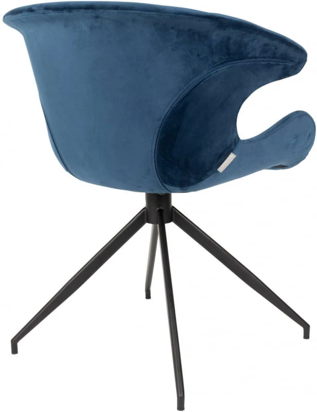 Fotel Mia niebieski