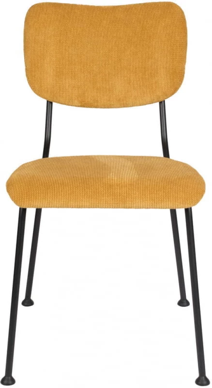 Krzesło musztardowe Benson