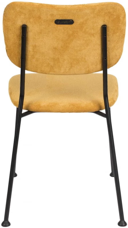 Krzesło musztardowe Benson