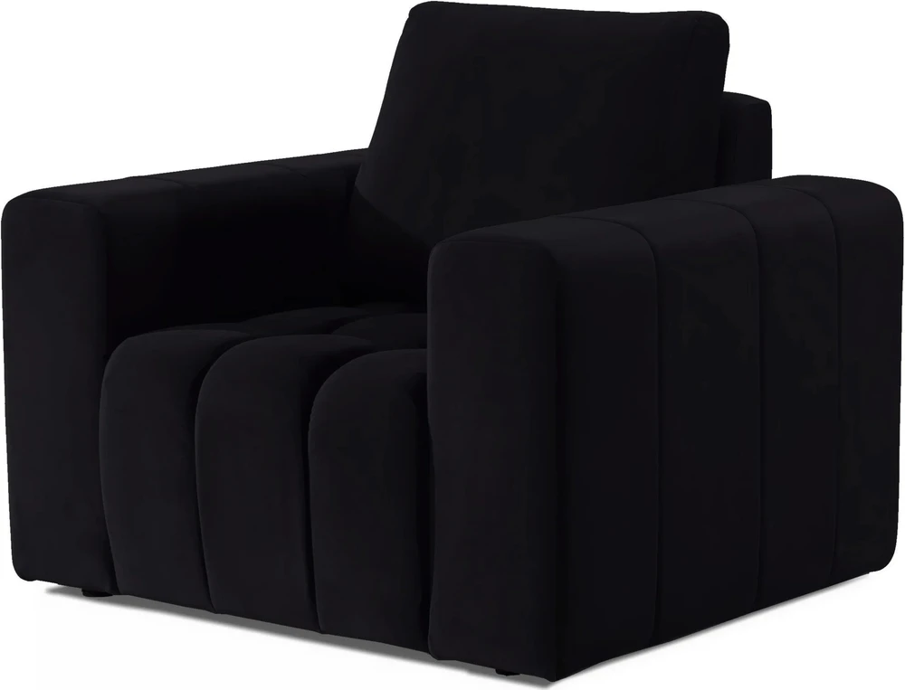 Elegantní čalouněné křeslo s prošíváním do obývacího pokoje Lazaro
