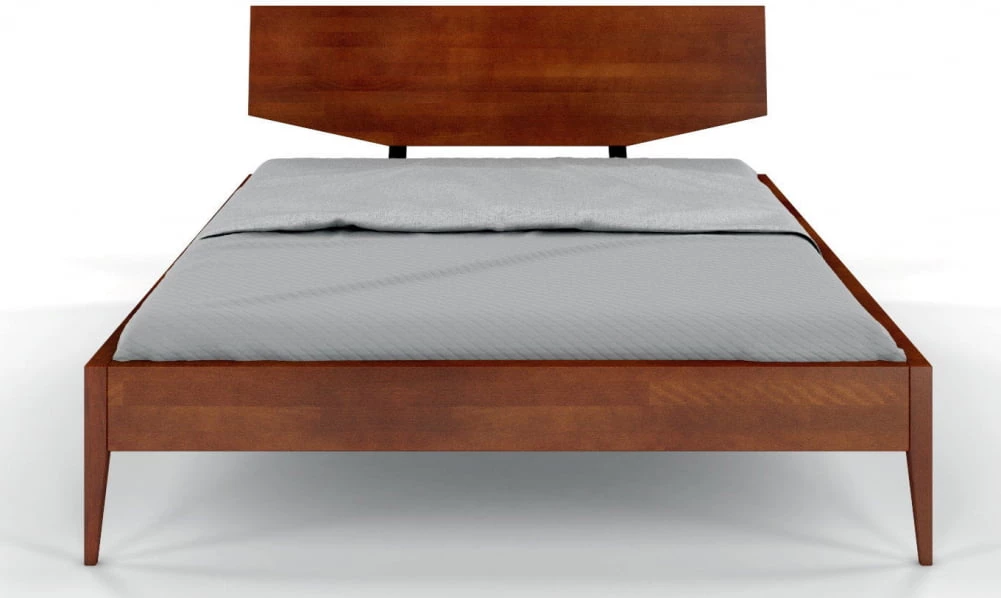 Dwuosobowe łóżko 160 drewniane bukowe do sypialni Sund