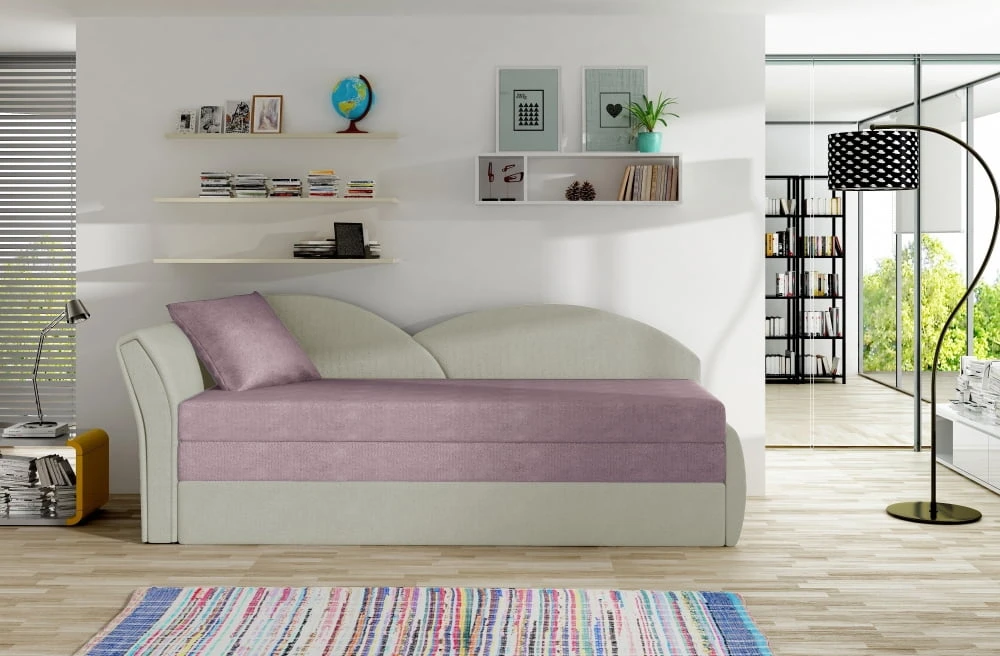 Sofa Aga lewa z funkcją spania i pojemnikiem na pościel