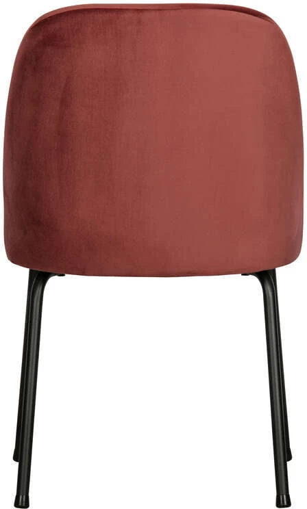 Krzesło kasztanowe velvet Vogue