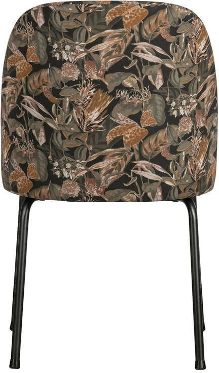 Krzesło czarne bouquet velvet Vogue