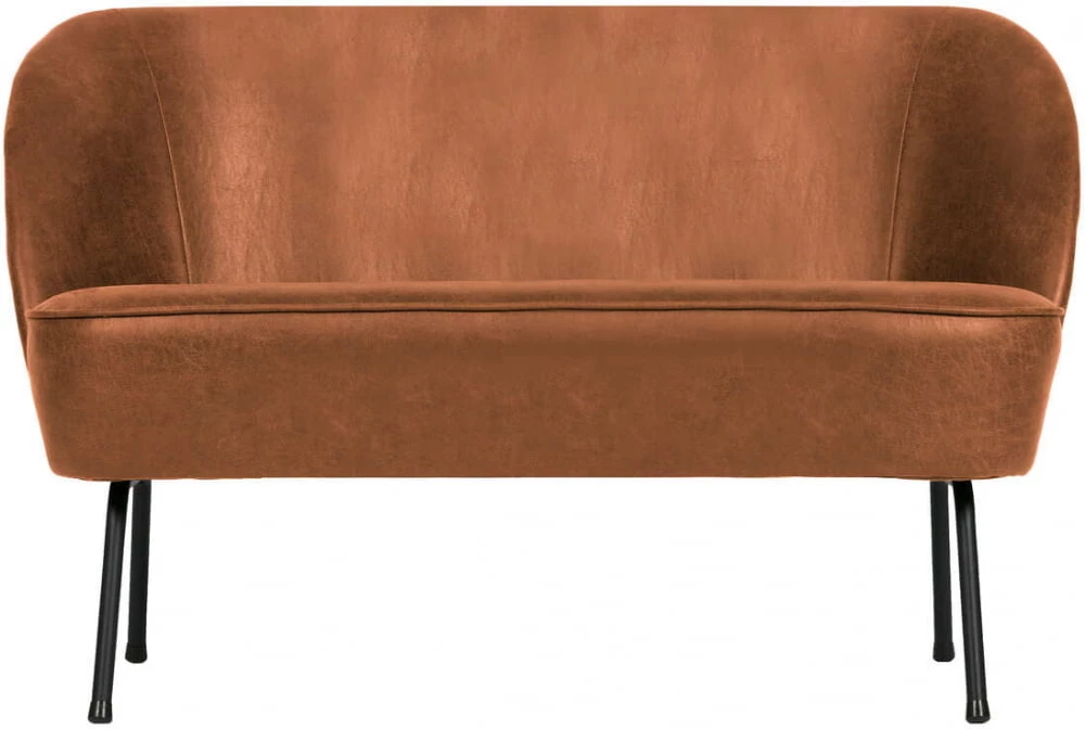 Sofa 2-osobowa skóra koniak Vogue